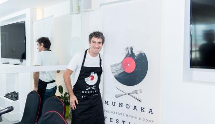 Josean Alijak (Nerua) eta hegaluzea ditu protagonista Mundaka Festivaleko programazio gastronomikoak. 