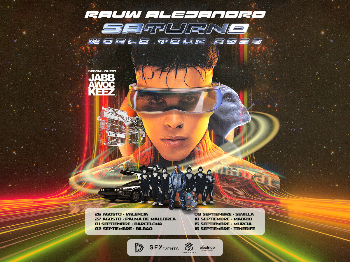 Rauw Alejandro Saturno World Tour 2023 en Madrid