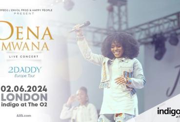 Concierto de Dena Mwana en Londres